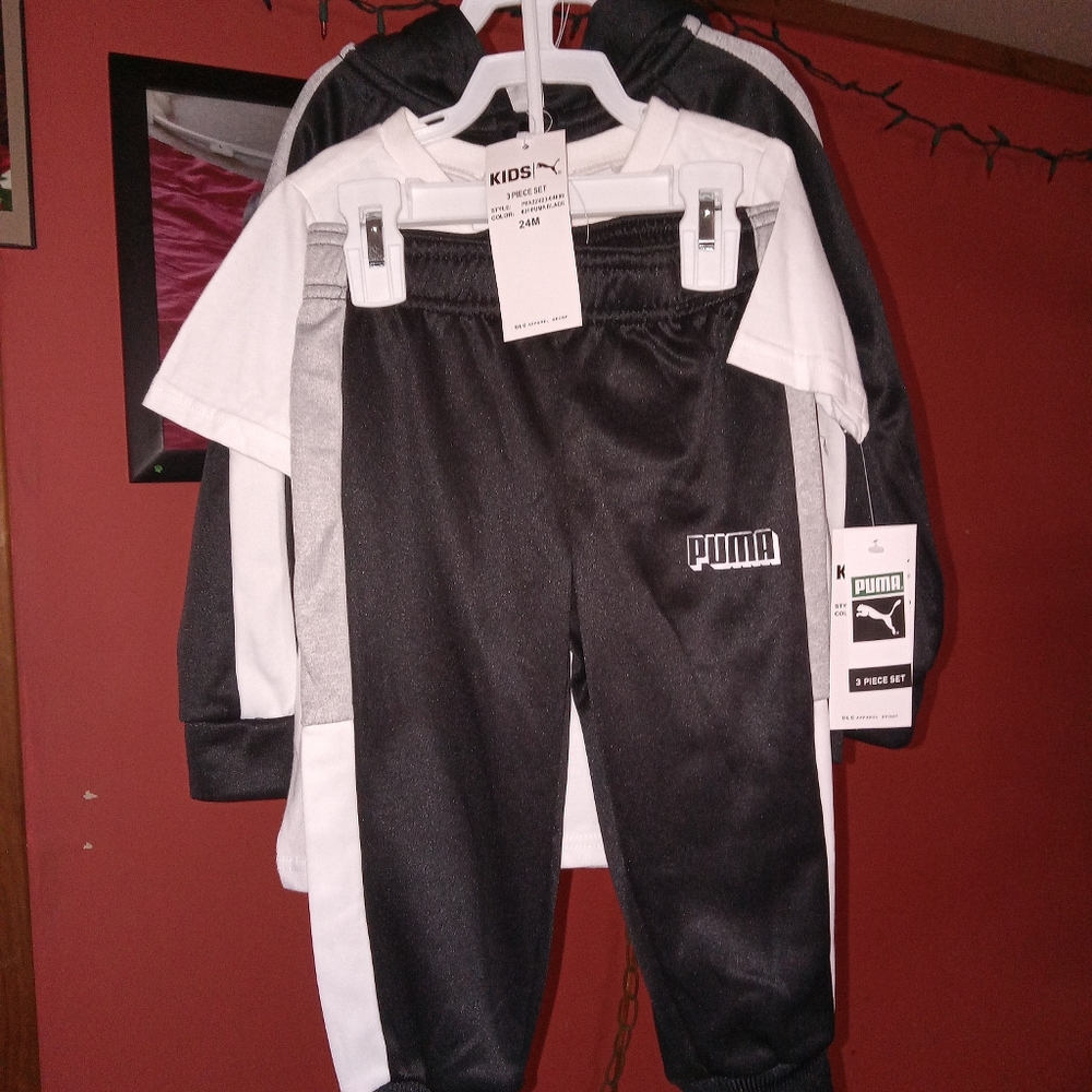**SOLD**Puma infants boys outfit